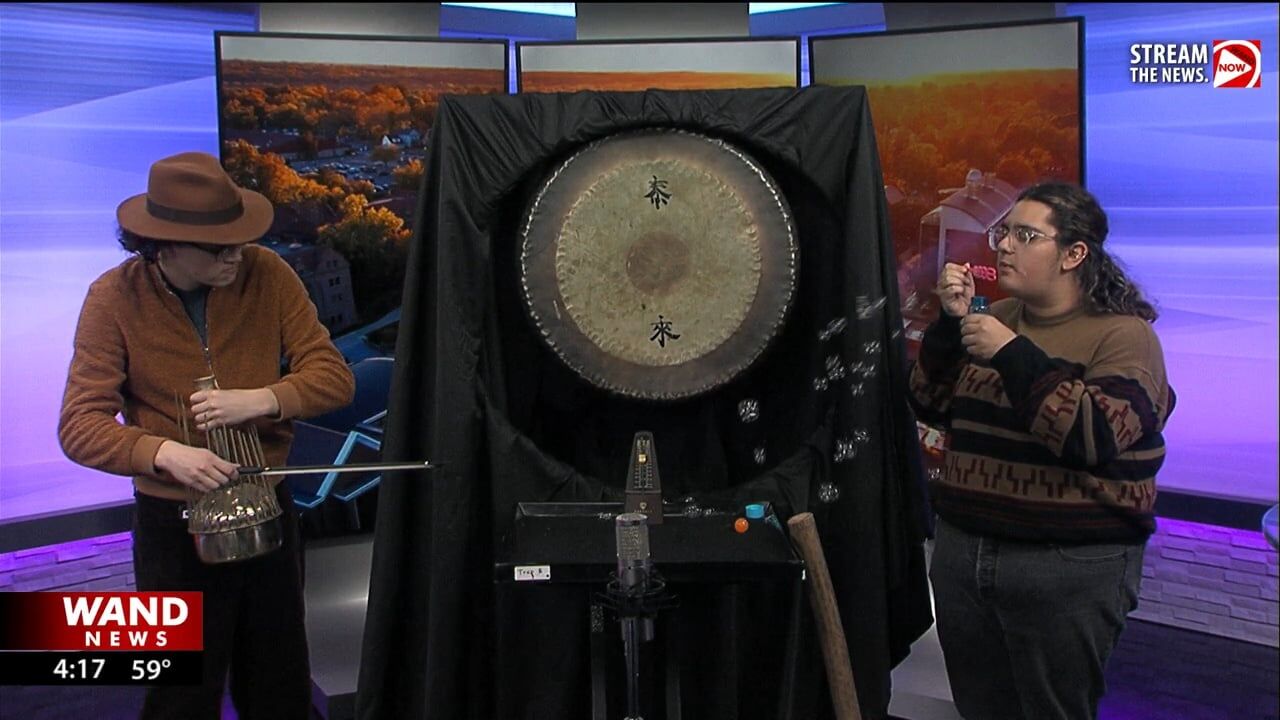 Get into the spooky spirit during Millikin Percussion Ensemble's Halloween show